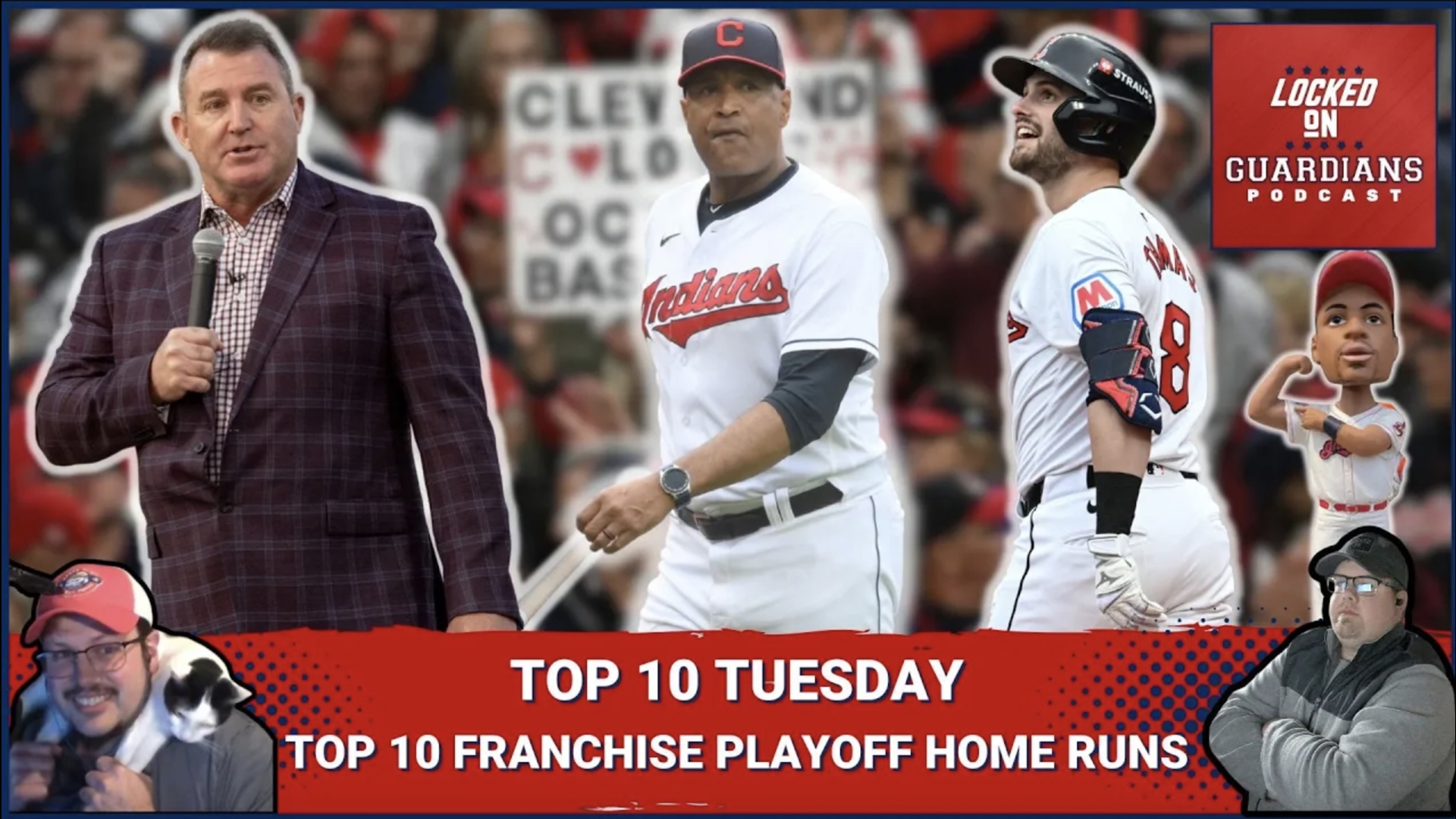 Discover the most unforgettable moments in Cleveland Guardians baseball history as we rank the top 10 postseason home runs.