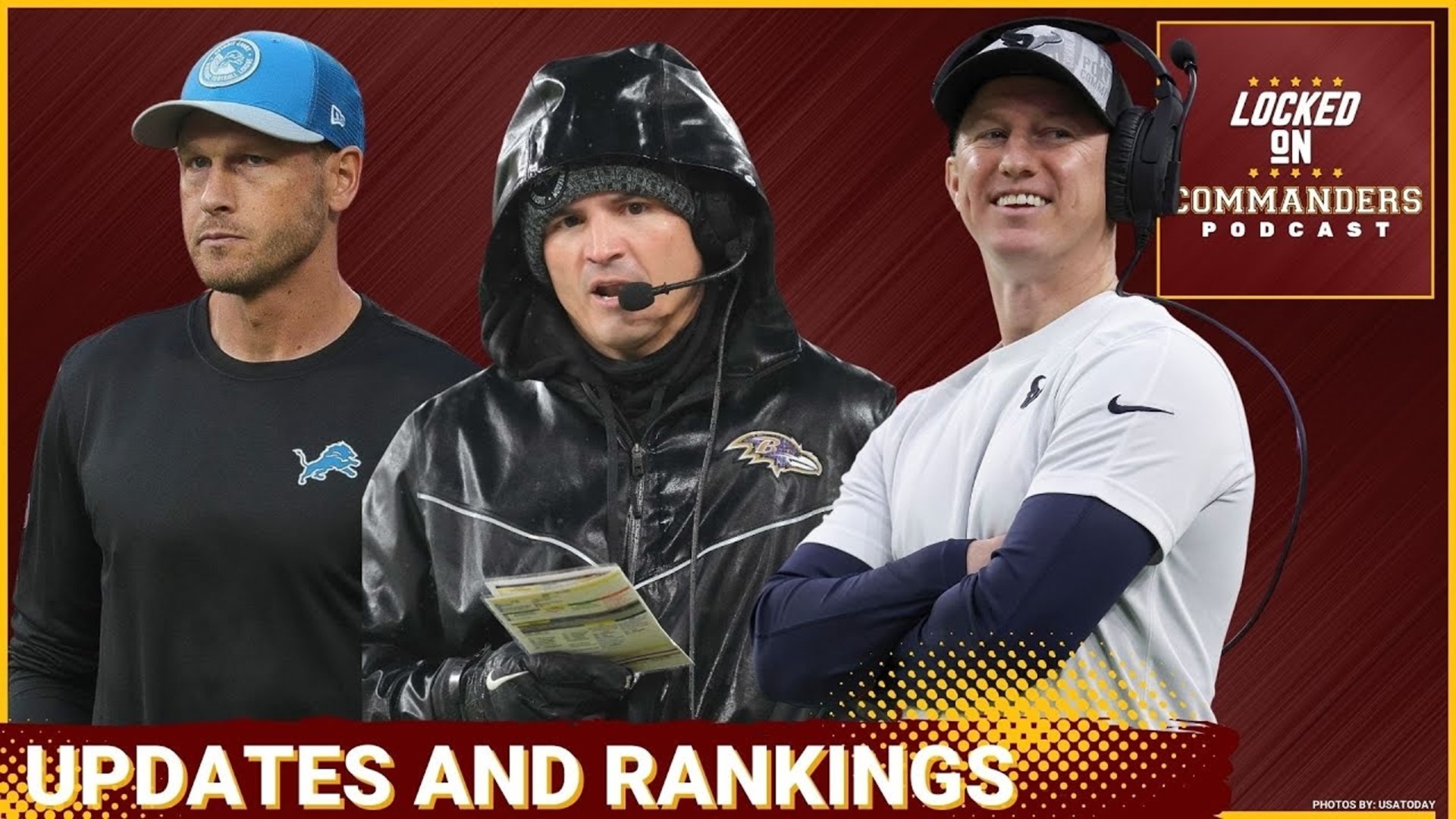 Ranking the Washington Commanders head coaching candidates and looking deeper at the top three's schemes compared to what we saw last year.