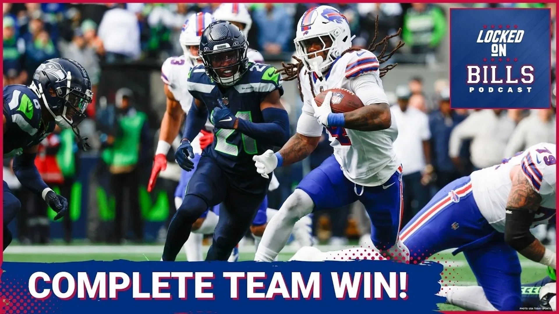 The Buffalo Bills played a complete game to dominate the Seattle Seahawks in Week 8. In today's episode, Joe Marino immediately reacts to the game.