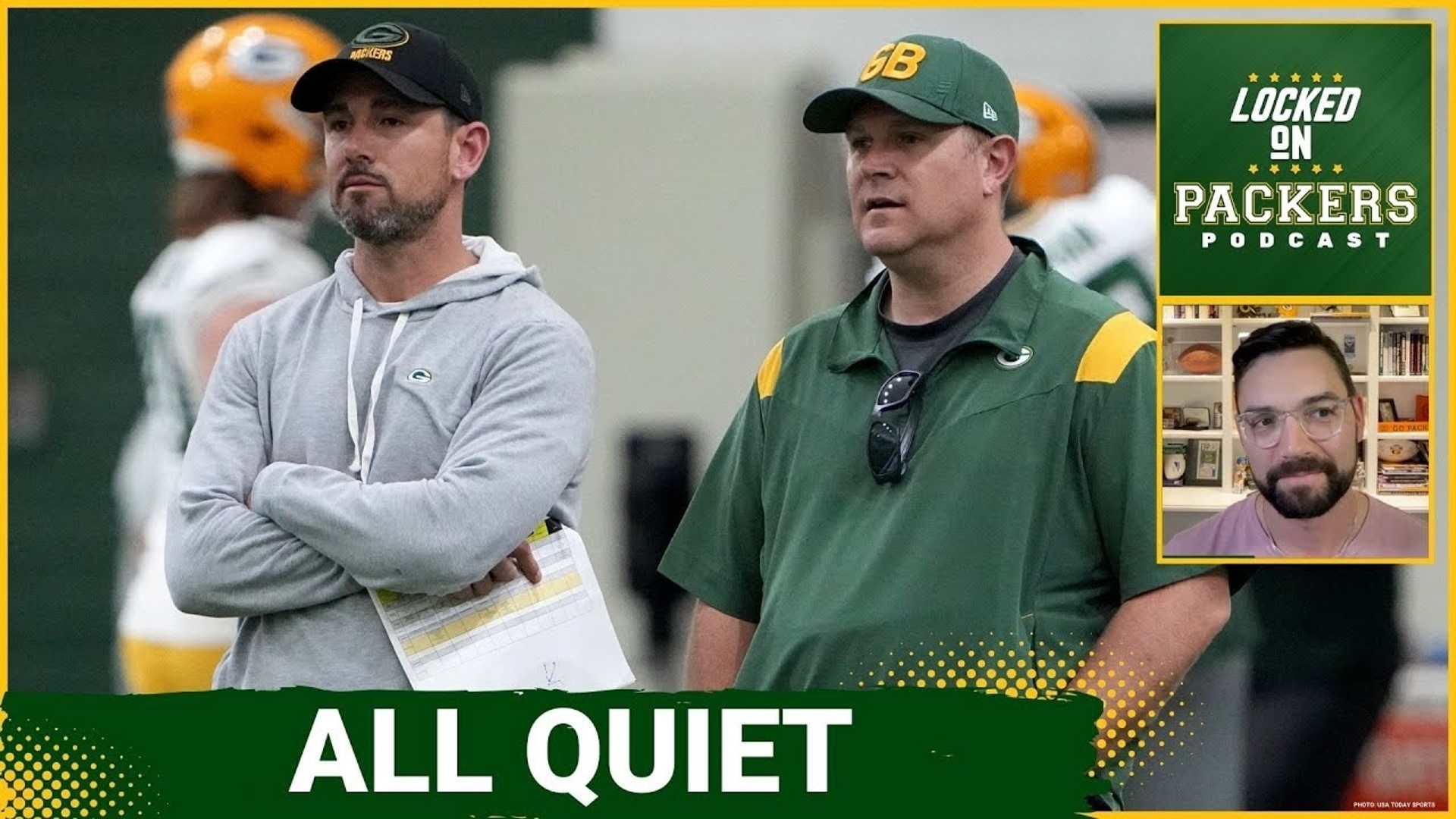 It's quiet in June for once in Green Bay. No QB drama or players wondering what their futures are with the team.