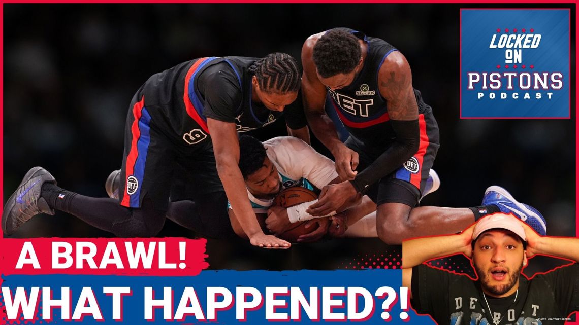 CHAOS: DETROIT PISTONS AND CHARLOTTE HORNETS Brawl ERUPTS, Massive Suspensions Loom?