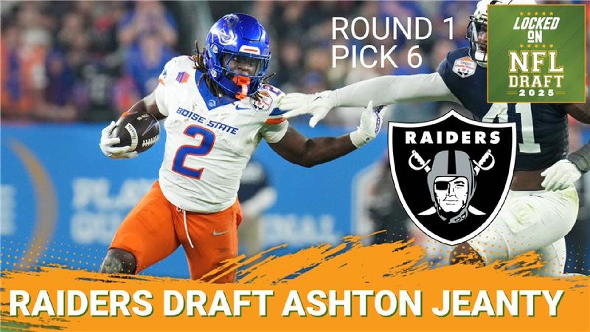 After the Raiders selected Ashton Jeanty with the No. 6 pick in the NFL Draft, Your Boy Q breaks down the pick. #ashtonjeanty #lasvegasraiders #nfldraft
