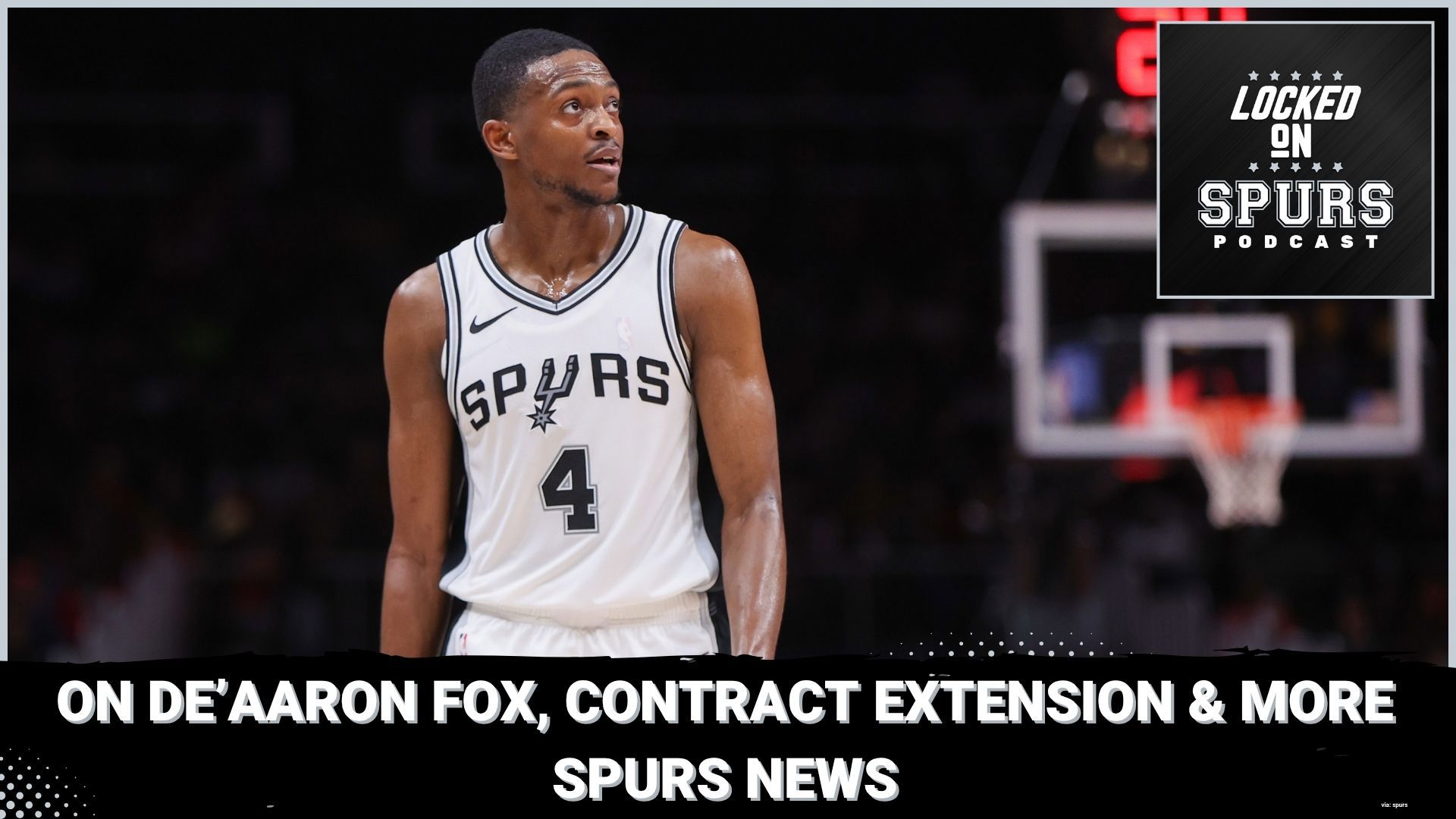De'Aaron Fox's possible contract extension with the San Antonio Spurs. Will the All-Star guard secure his future in silver and black?