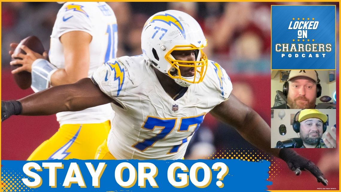 RE-SIGN: Should the Chargers BRING BACK Zion Johnson? Los Angeles Chargers Offensive Decisions