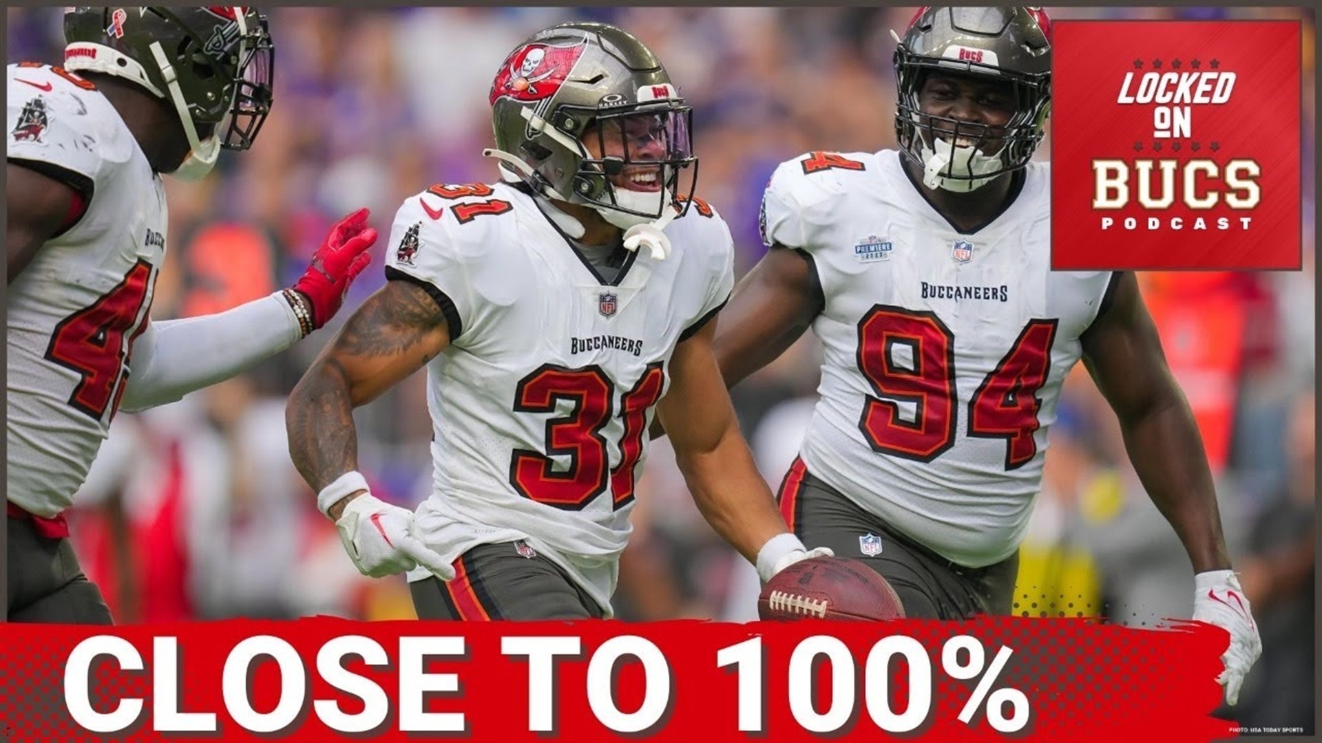 Tampa Bay Buccaneers health has been an issue. In week six against the Detroit Lions that doesn't appear to be a problem anymore.