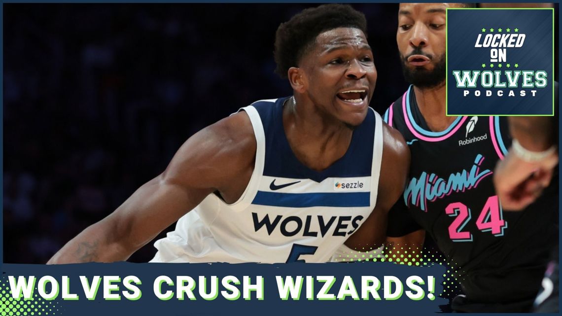 Minnesota Timberwolves CRUSH Wizards Behind Dominance of Anthony Edwards and Rudy Gobert