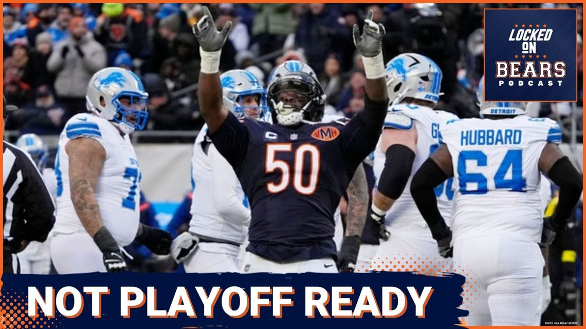 Chicago Bears don’t look ready for NFL playoffs in messy Week 18 loss to Detroit Lions
