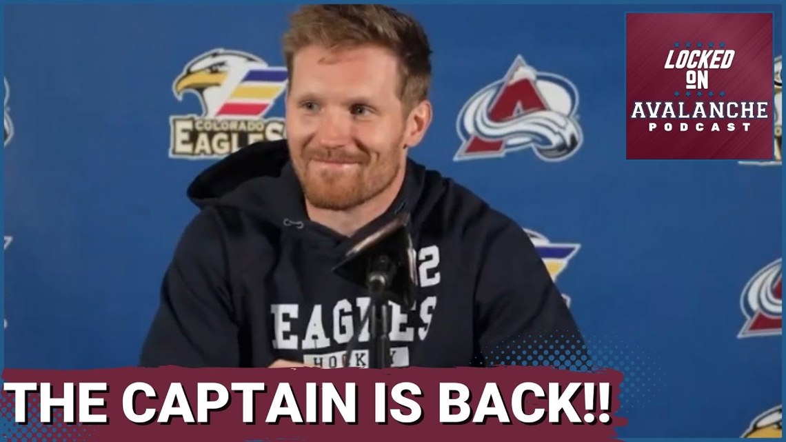 Gabriel Landeskog Takes the Ice For the First Time in Three Years