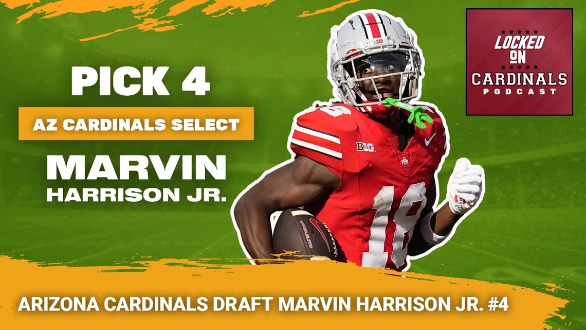 Is Marvin Harrison Jr Right About 2024 Draft Receivers Cardinals React - i99en14