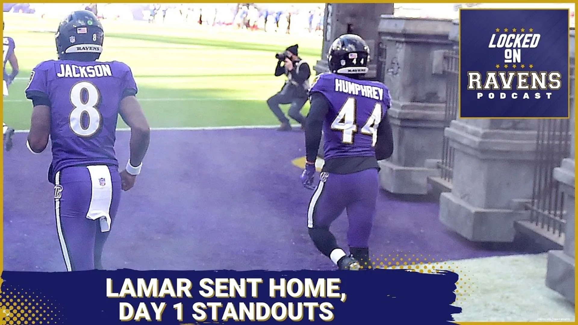 We look at Lamar Jackson being sent home from Day 1 of Baltimore Ravens training camp, discussing what it means and more.