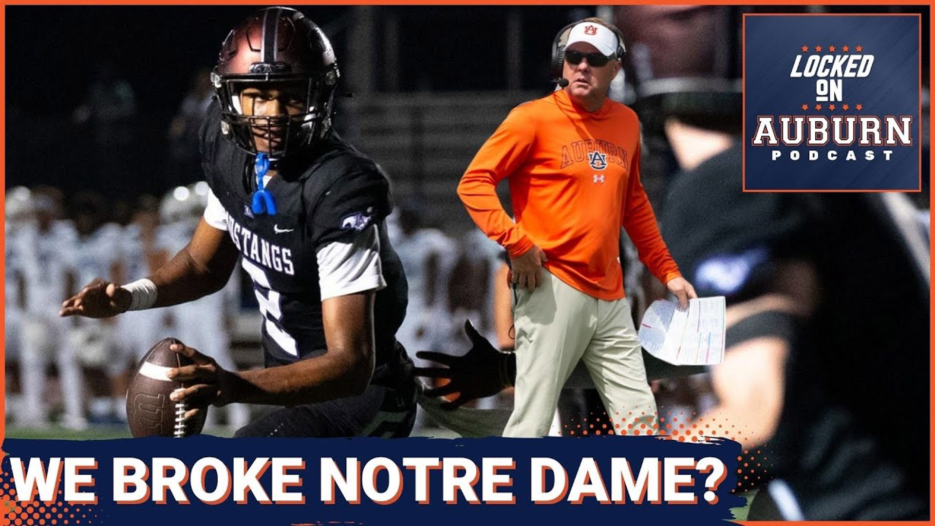 Auburn football has BROKEN Notre Dame - Auburn Tigers Podcast