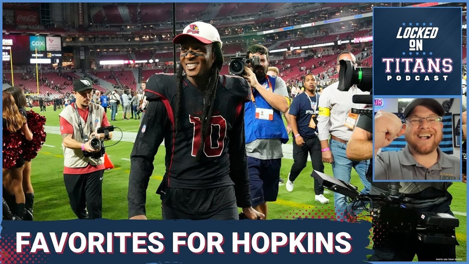 DeAndre Hopkins signs with Tennessee Titans