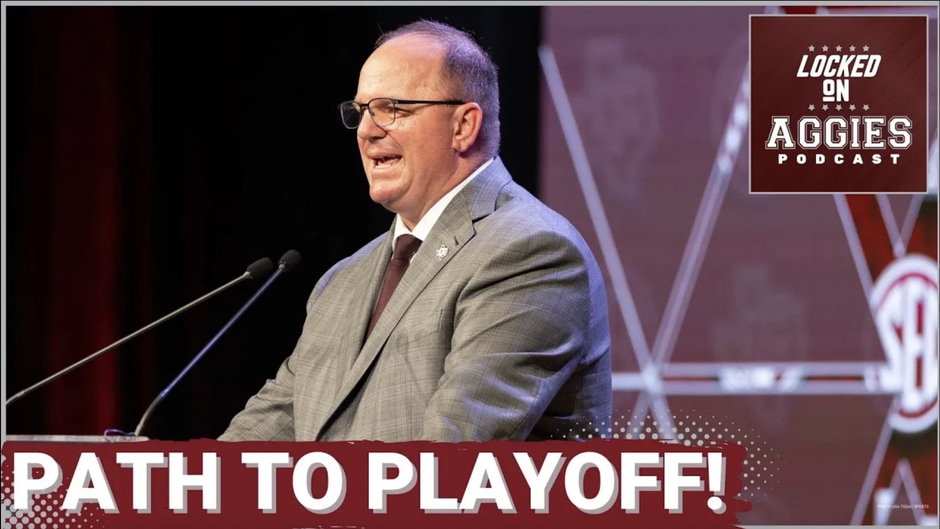 On today's episode of Locked On Aggies, host Andrew Stefaniak talks about the path to the playoff for the Texas A&M Aggies after the loss to South Carolina.