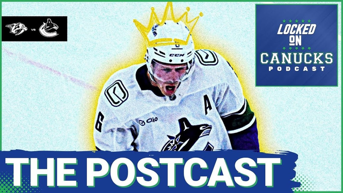 POSTCAST: The Canucks NEED this Brock Boeser | Vancouver beats Nashville