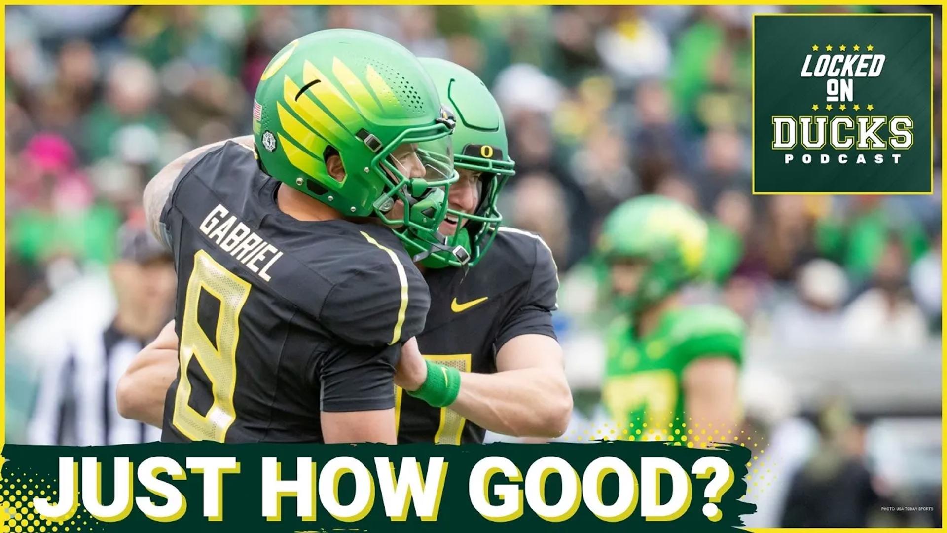 Oregon with QB Dillon Gabriel at the helm and weapons like WRs Evan Stewart and Tez Johnson should have the best offense in the Big 10.