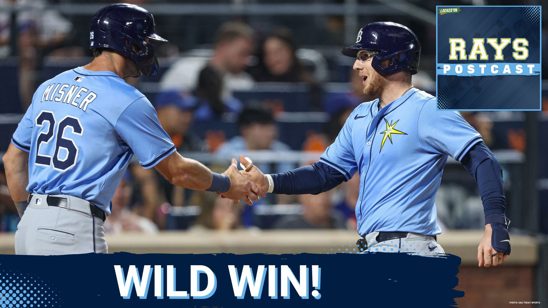 The Tampa Bay Rays comeback to beat the New York Mets 7-5.