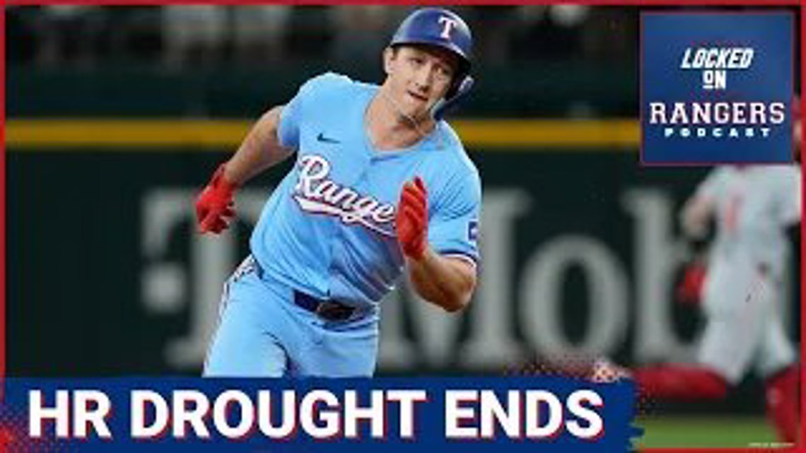 Why Texas Rangers rookie Wyatt Langford's homerless streak took so long ...