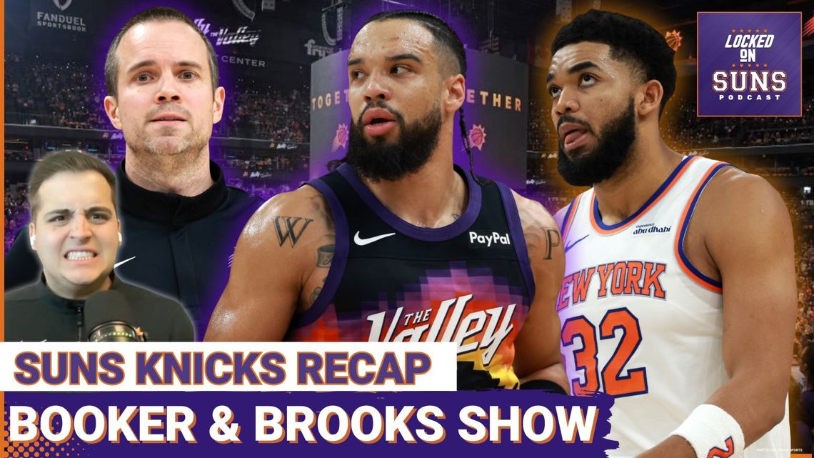 The Phoenix Suns BEAT The New York Knicks Behind Devin Booker And Dillon Brooks Late Game Heroics!