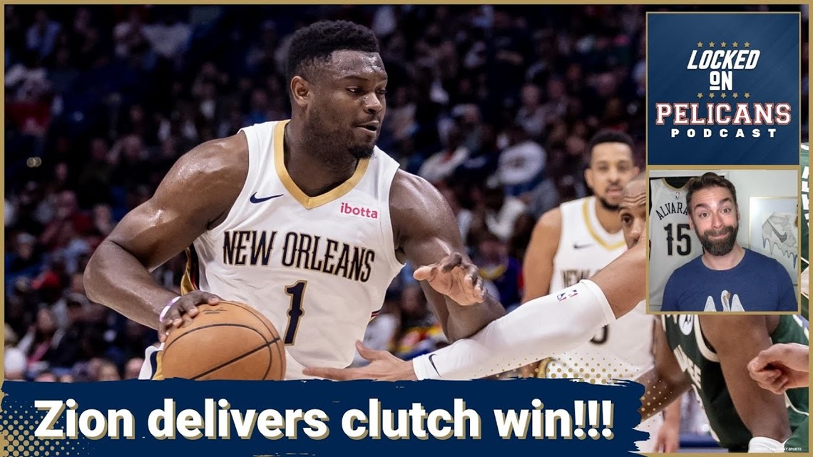 CLUTCH WIN! Zion Williamson outduels Giannis and delivers signature win ...