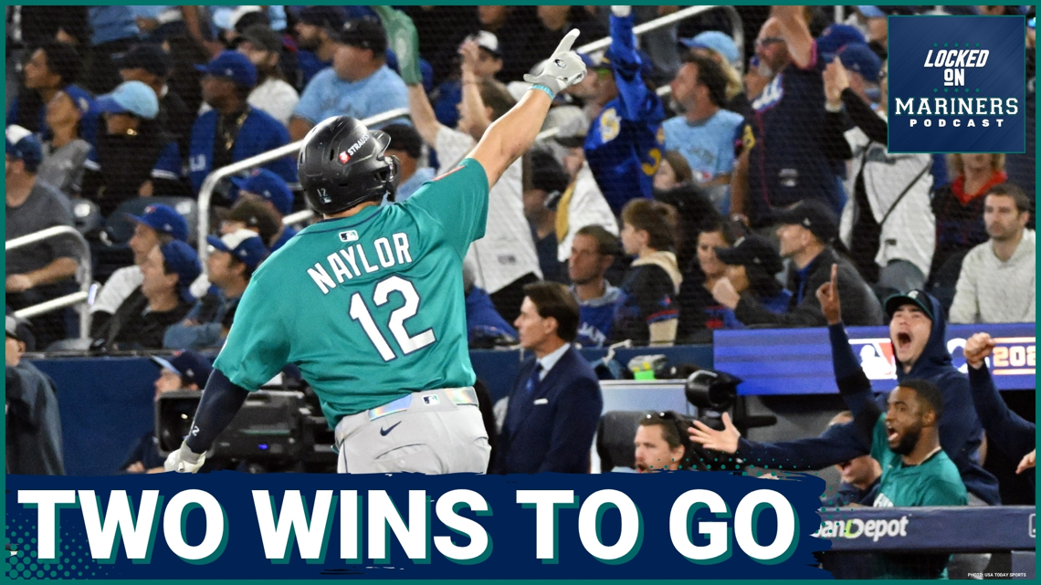 THE SEATTLE MARINERS ARE TWO WINS AWAY FROM THE WORLD SERIES