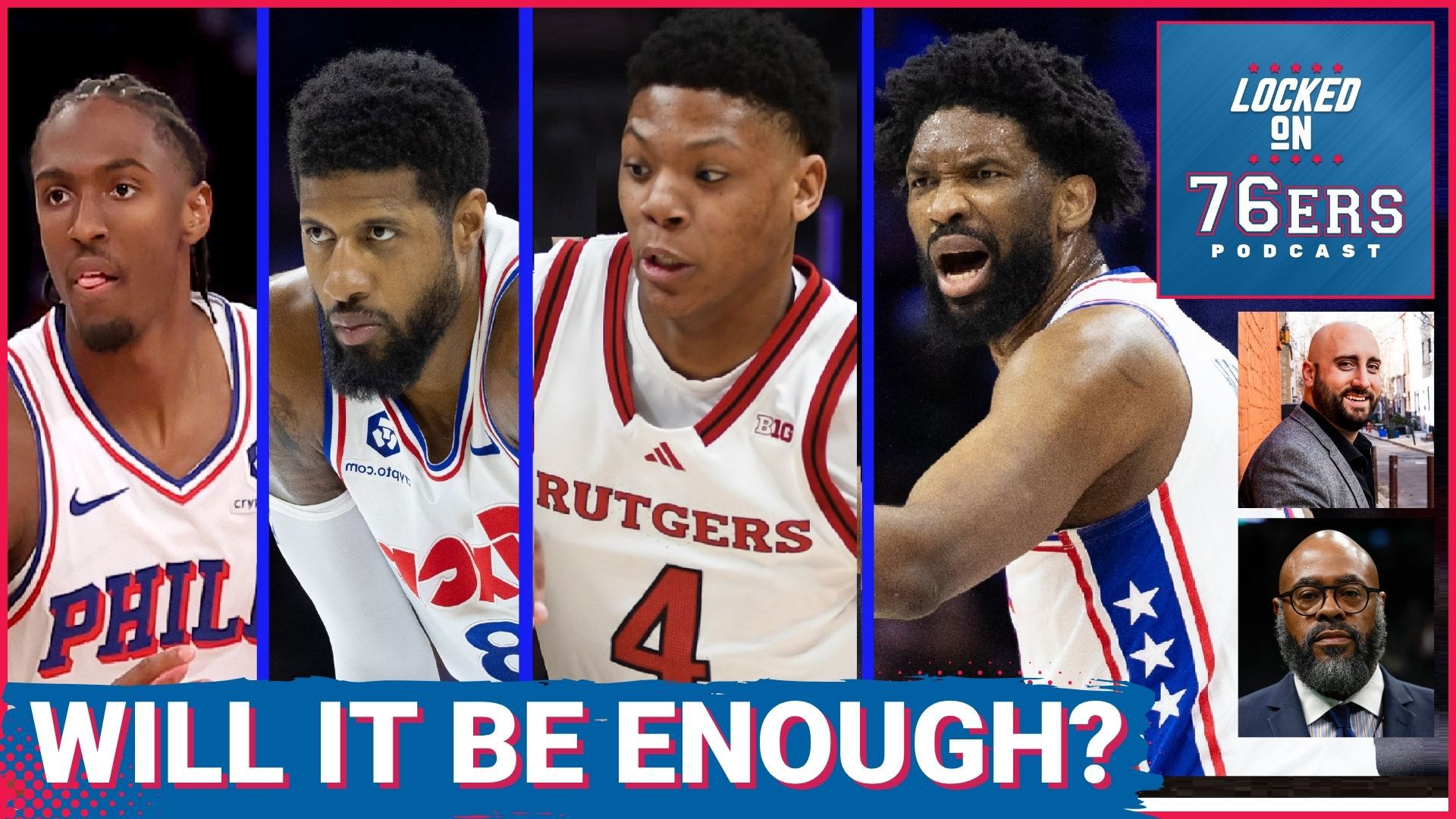 Keith Pompey and new Locked On 76ers co-host Marc Farzetta talk about the impact of drafting Rutgers’ star Ace Bailey.