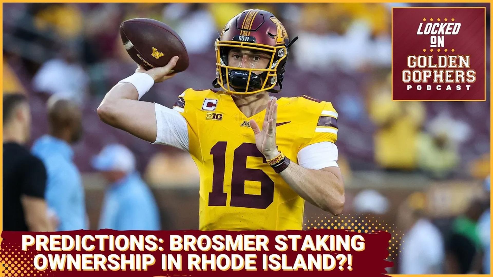 On today's Locked On Golden Gophers, host Kane Rob, is joined by his weekly co-host Tristyn Spann-Ford to talk Gophers predictions.