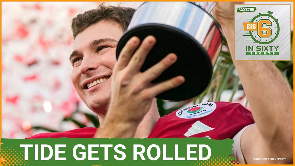 Indiana DOMINATES Alabama As The Hoosiers Move On In The CFP | The Big 6 in 60