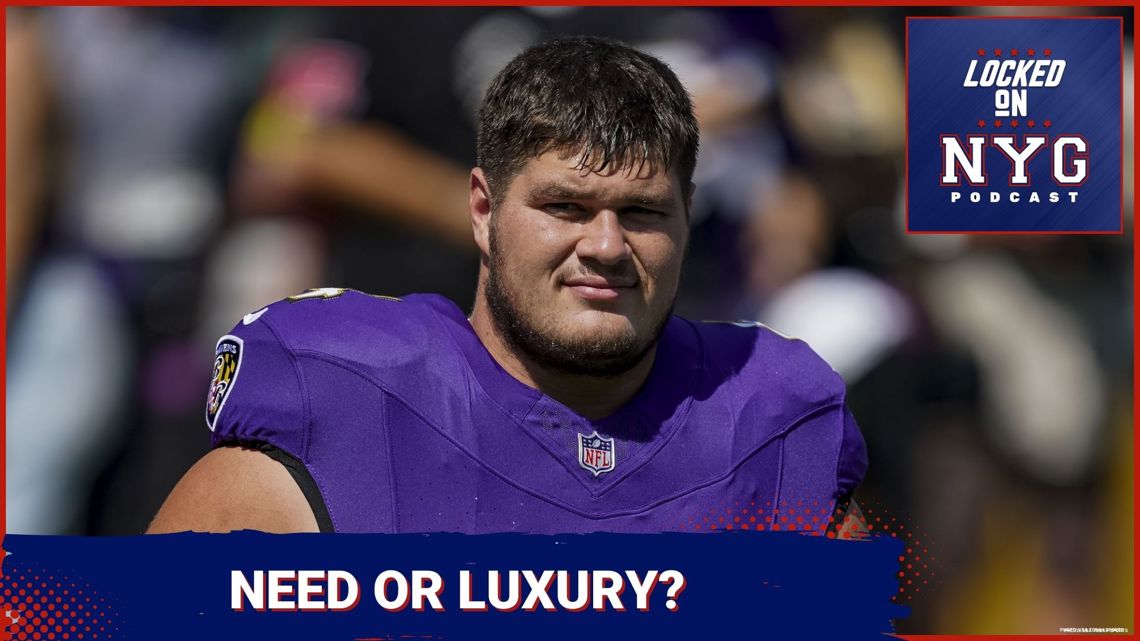 SPLURGE: Is Tyler Linderbaum the Must-Have or Just a DREAM for the New York Giants?