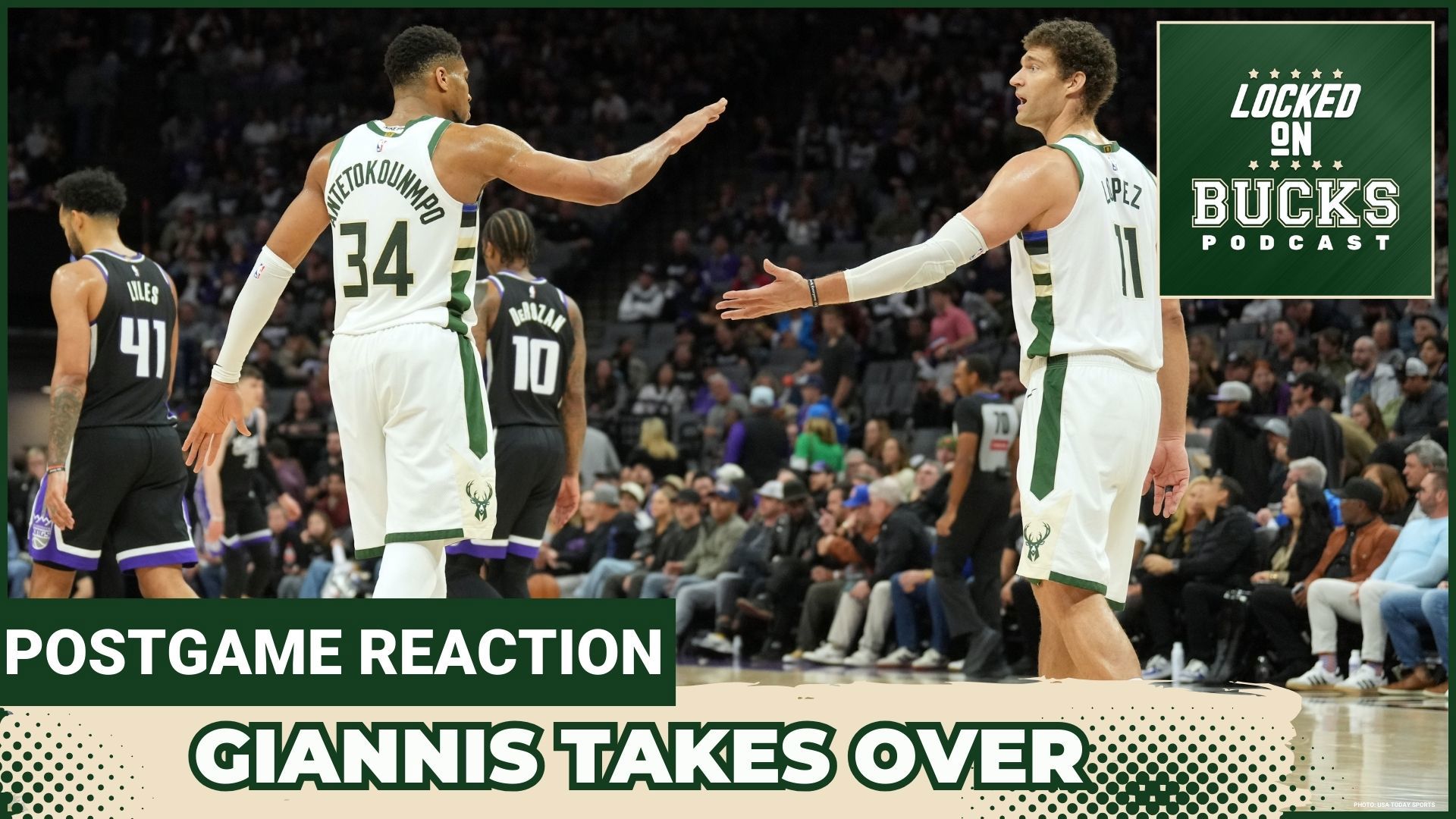 The Bucks secure a win against Sacramento, improving their playoff chances. Giannis dominates in the third quarter, while bench players step up late. Defense shines
