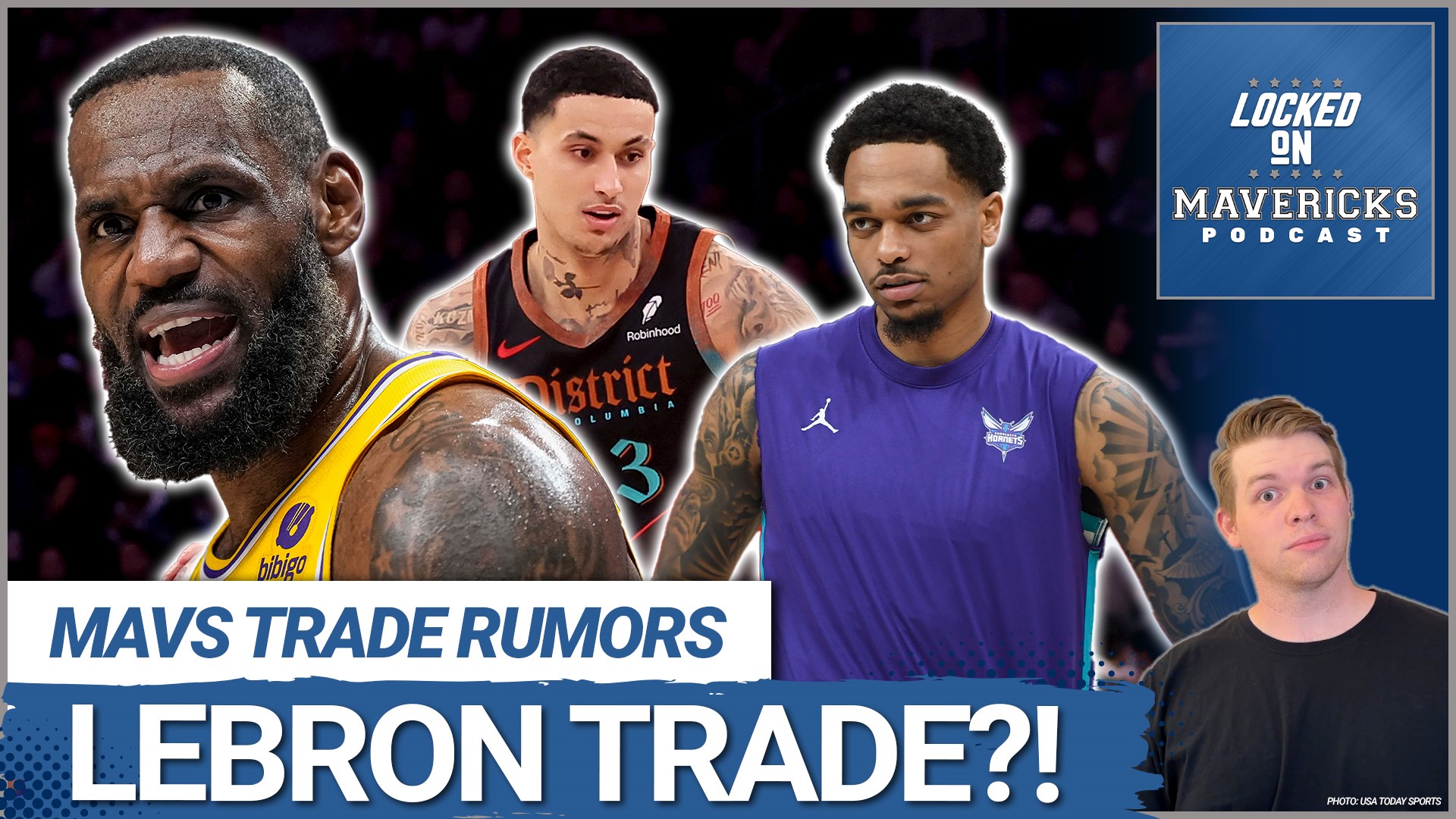 Lebron James Trade Rumor?! | Kuzma Vs PJ Vs Wiggins | Dallas Mavericks ...