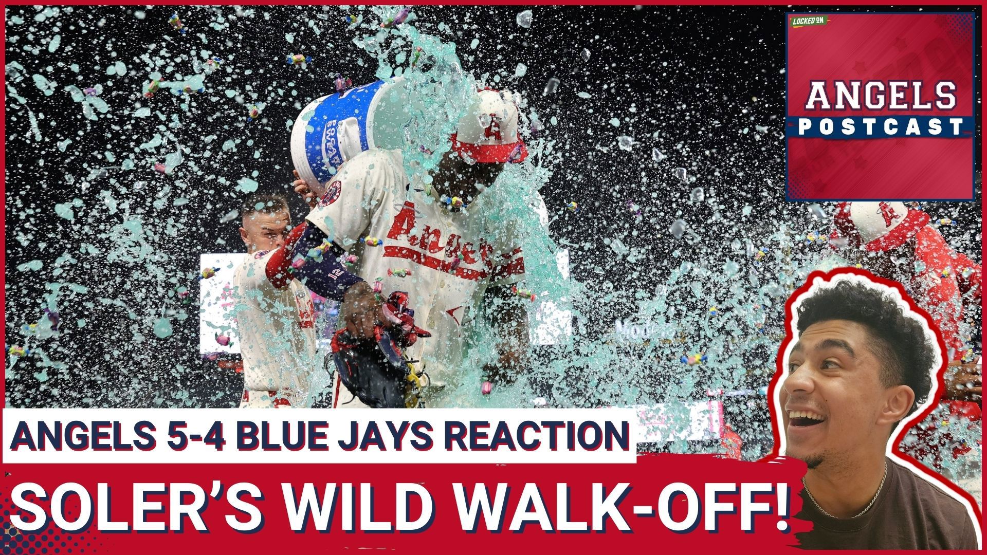 Despite an 0-9 start with RISP and another fail from Reid Detmers, the Los Angeles Angels used a 3-RBI double from Jorge Soler to Walk-Off the Blue Jays 5-4 on Wed.