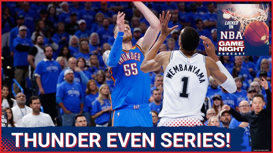 THUNDER RESPOND: Shai Gilgeous-Alexander Dominates, Oklahoma City ANSWERS Spurs Sans Jalen Williams