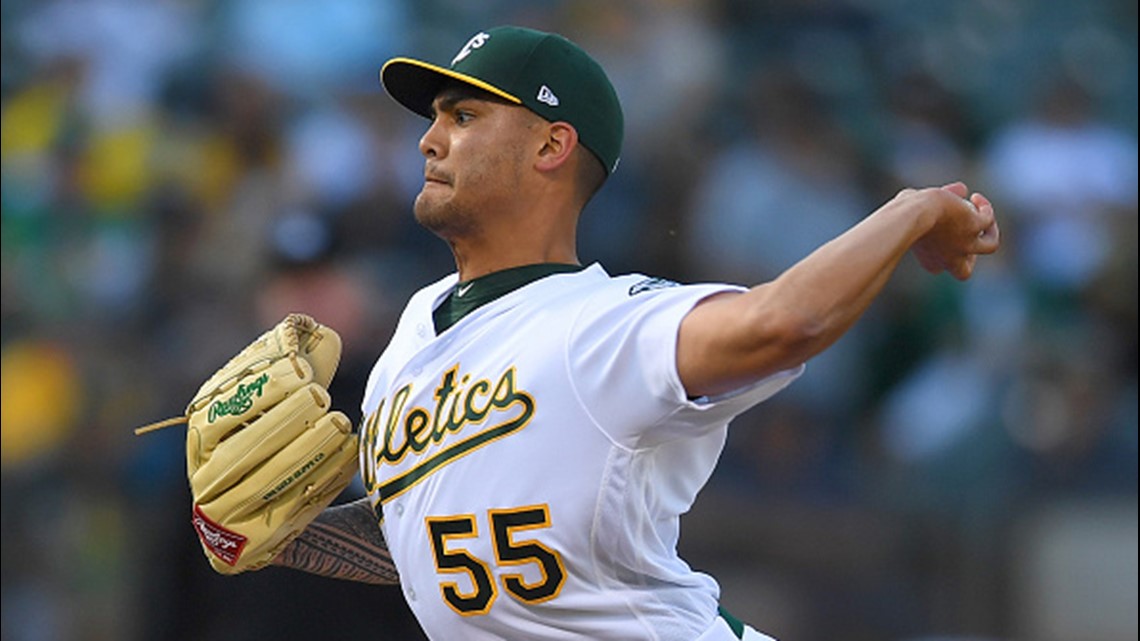 Athletics ace Sean Manaea, who no-hit Red Sox, is out for the season - The  Boston Globe