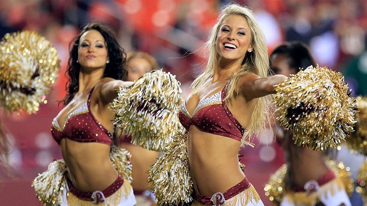 Community reps, and then some: Redskins cheerleaders a sales lure