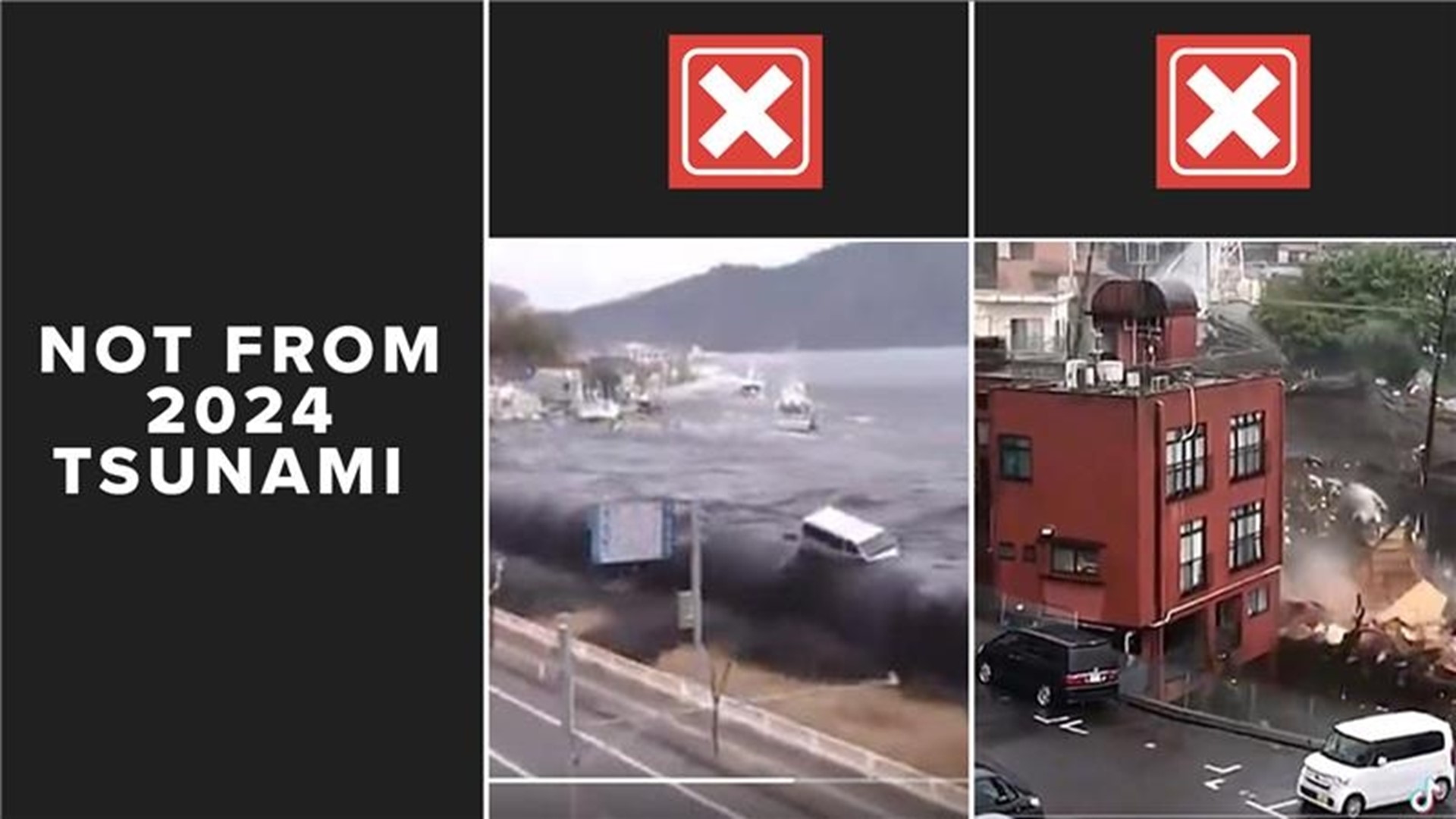 Fact-checking videos claiming to show damage from the recent tsunami in  Japan | 13newsnow.com