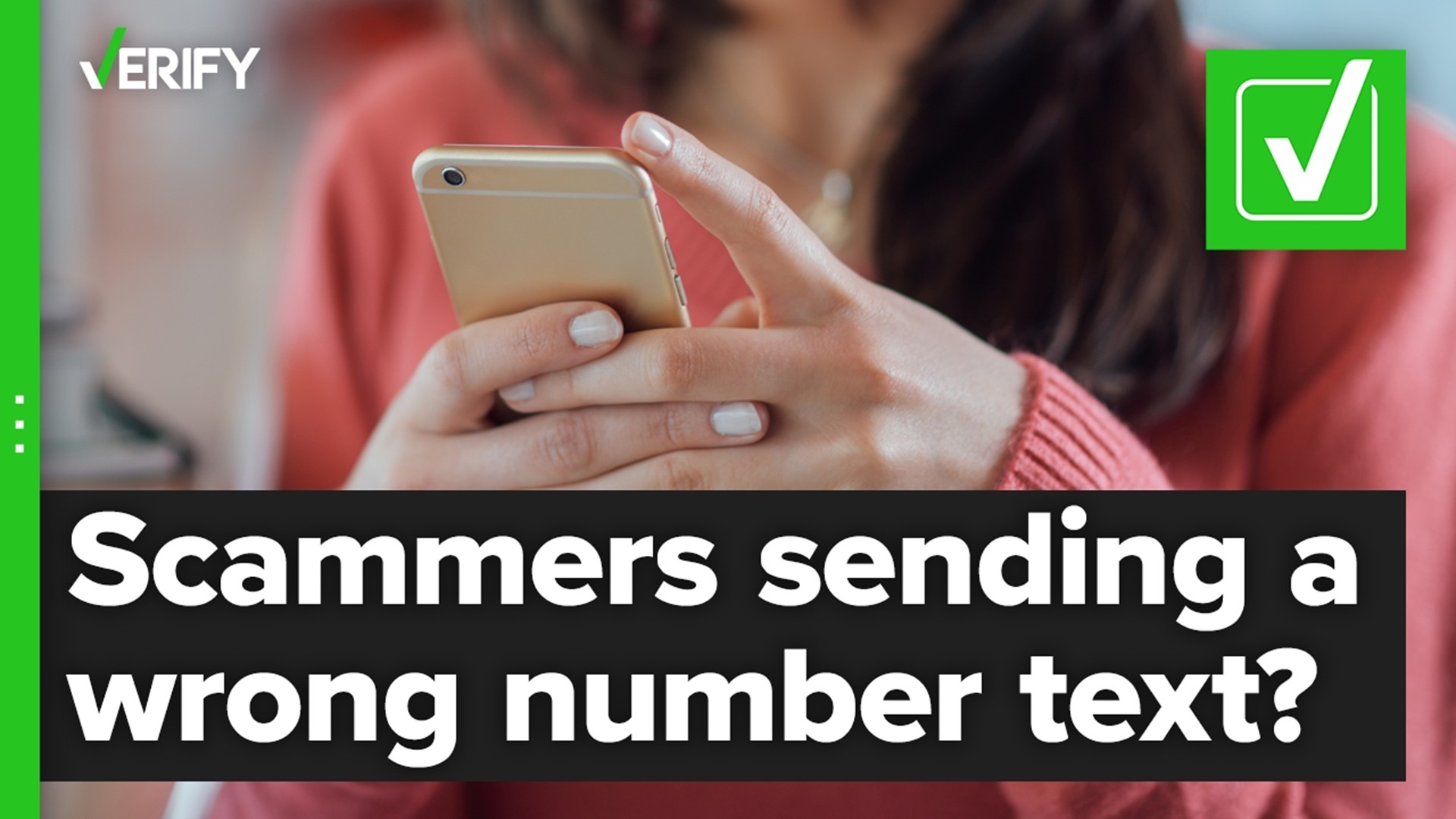 Some scammers pretend to have the wrong number to get you to respond. That’s why it’s best to play it safe and ignore texts from strangers.
