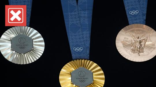 Olympic gold medals are not made of solid gold | 13newsnow.com