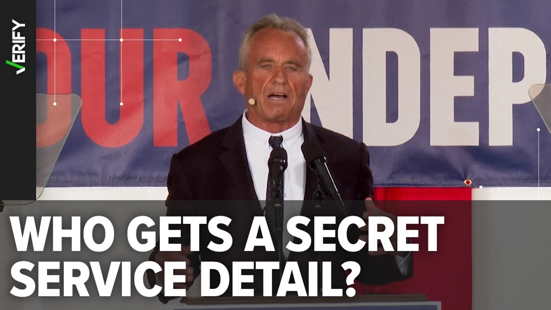 RFK Jr. doesn&rsquo;t have a Secret Service detail; that&rsquo;s not unusual 