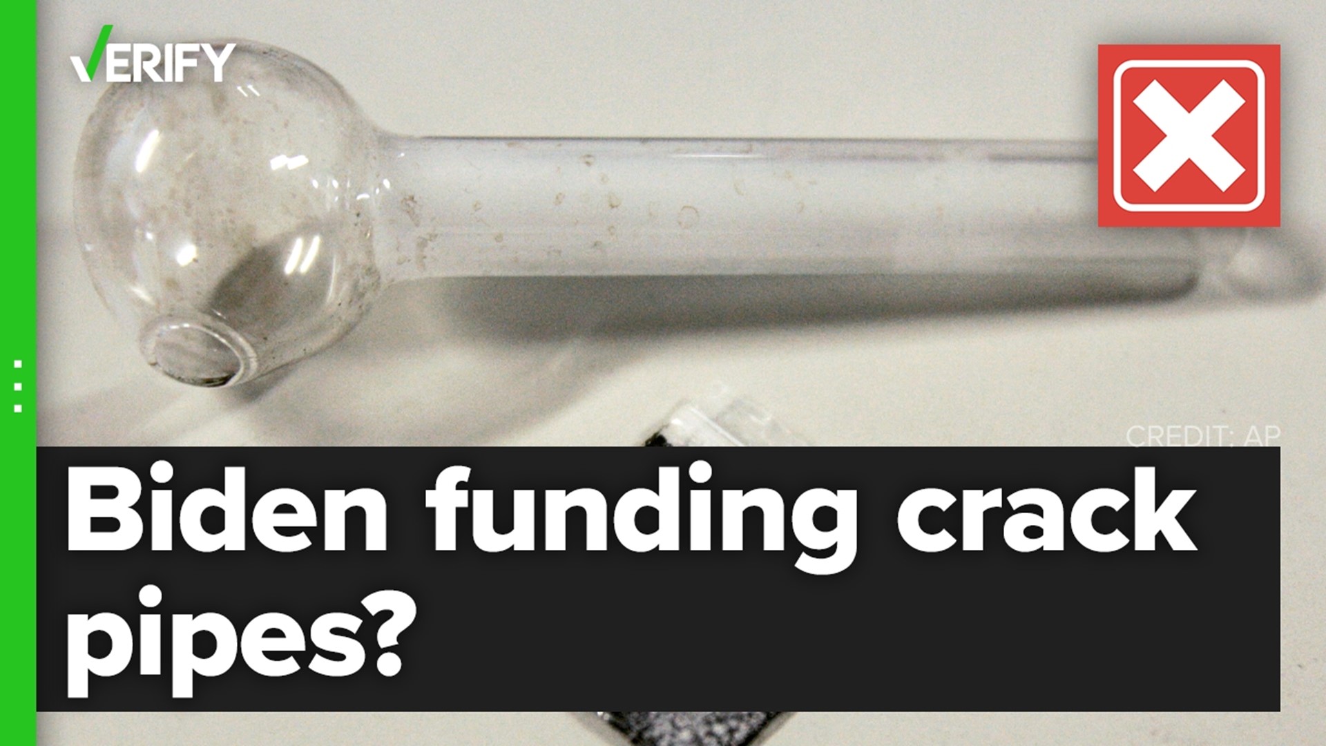 Biden not funding crack pipes in safe smoking kits | 13newsnow.com
