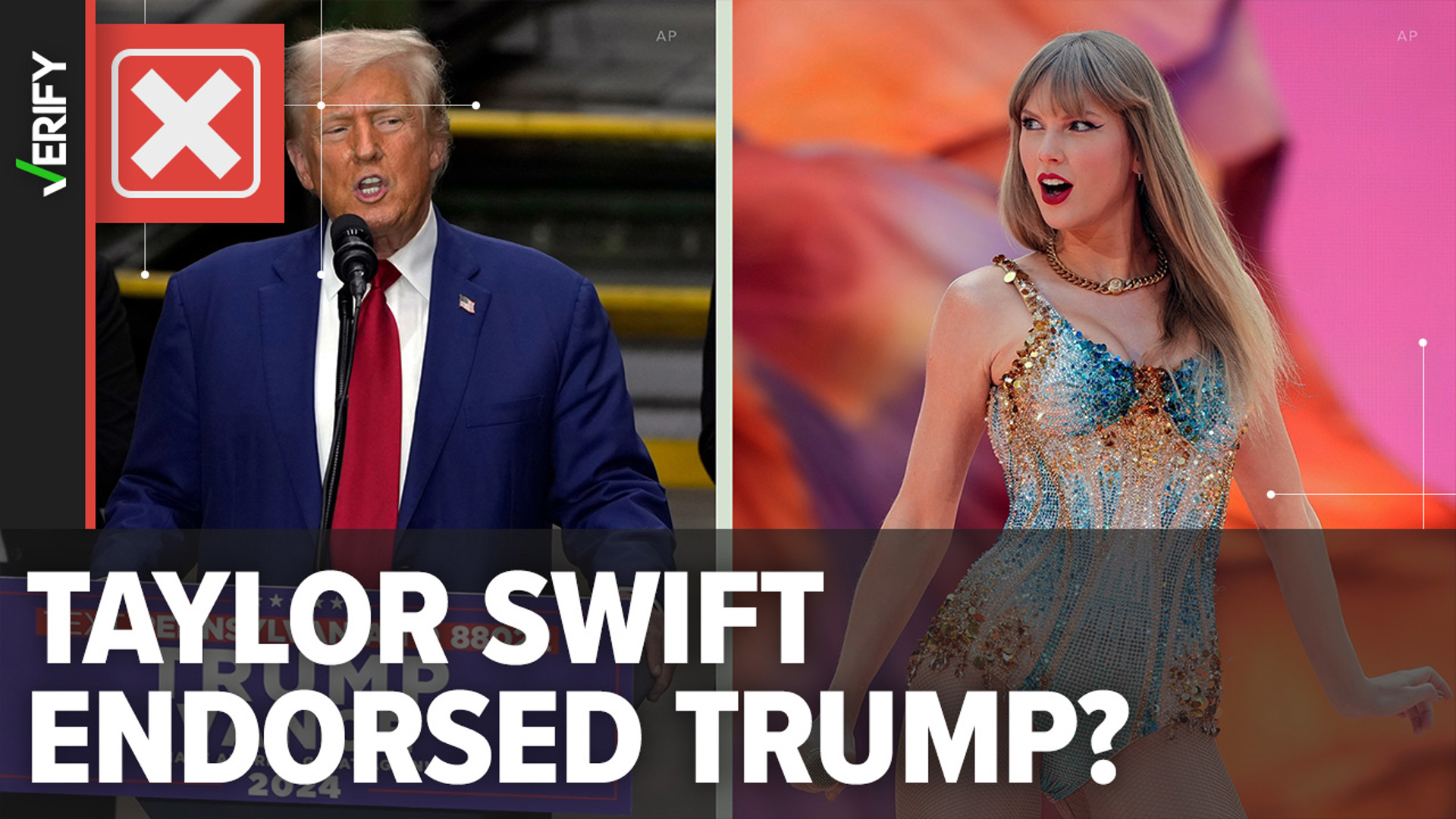 Trump shares fake AI endorsement from Taylor Swift | 13newsnow.com