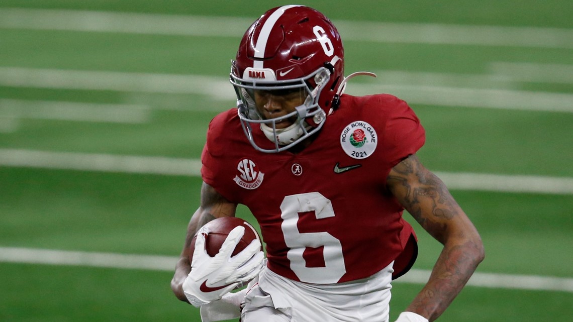 Alabama's DeVonta Smith becomes 1st WR to win Heisman in 29 years