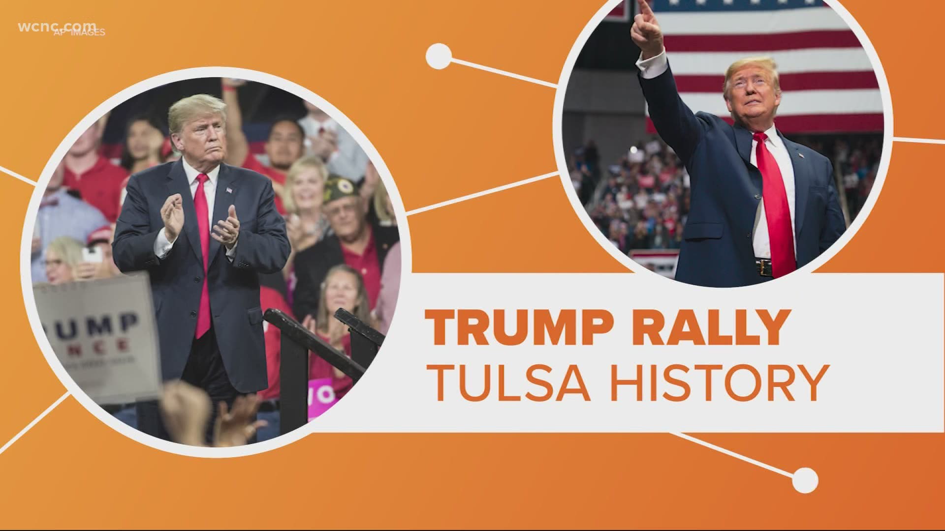 President Trump will host his first political rally in months. The rally was pushed back a day because it was originally scheduled on Juneteenth.