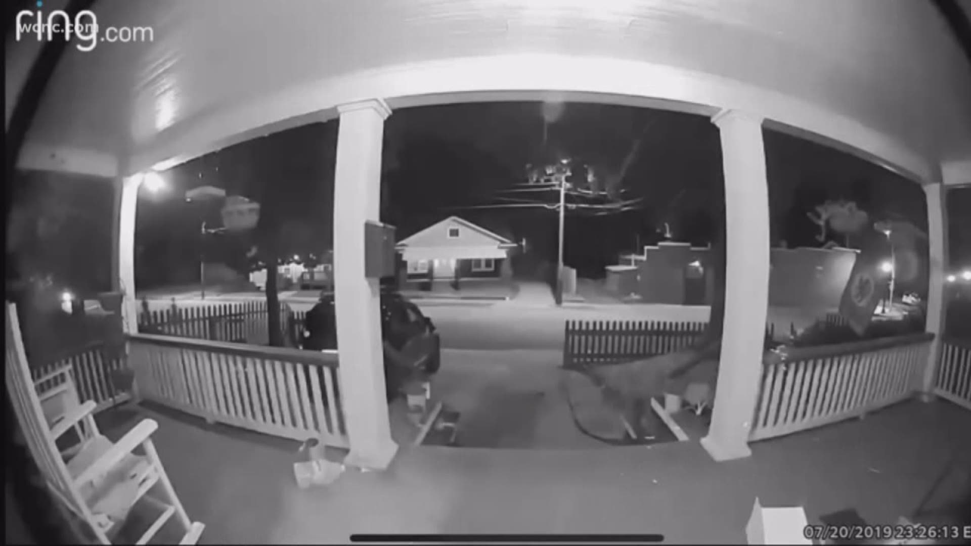 Fireworks are being set off on the front porches of local homes. Police say its a prank, but there's nothing funny about it: someone could get hurt.