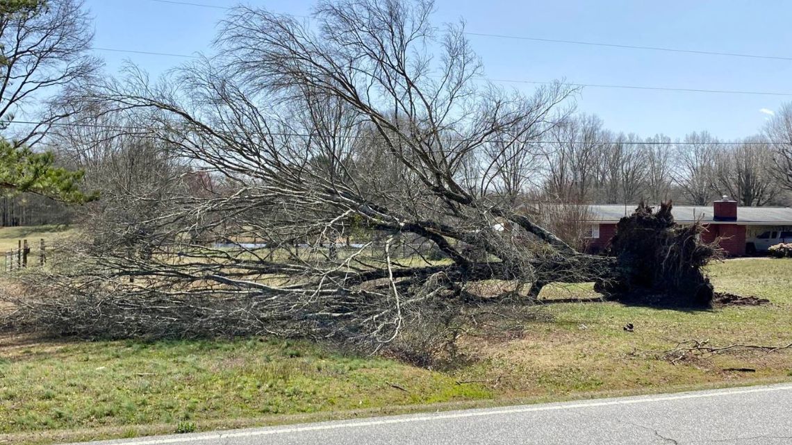 EF-1 tornado touched down in NC, National Weather Service says ...