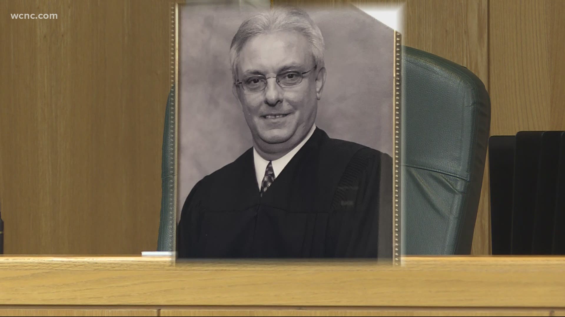 A Gaston County district court judge showed up to work despite awaiting the results of what ended up being a positive COVID-19 test.