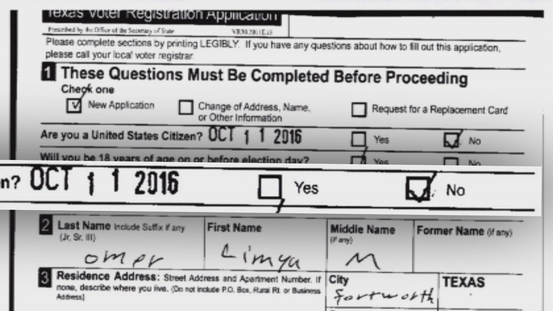 Non-citizens registered to vote in Texas, some cast ...