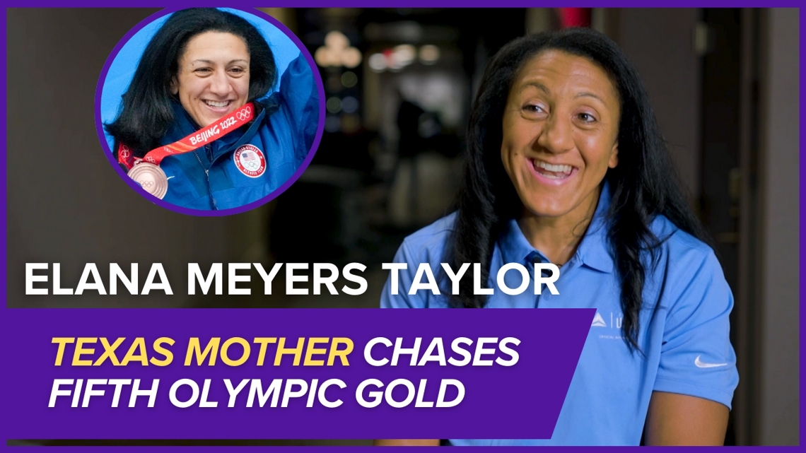 Texas mom and bobsledder Elana Meyers Taylor is chasing Olympic gold while raising two deaf sons