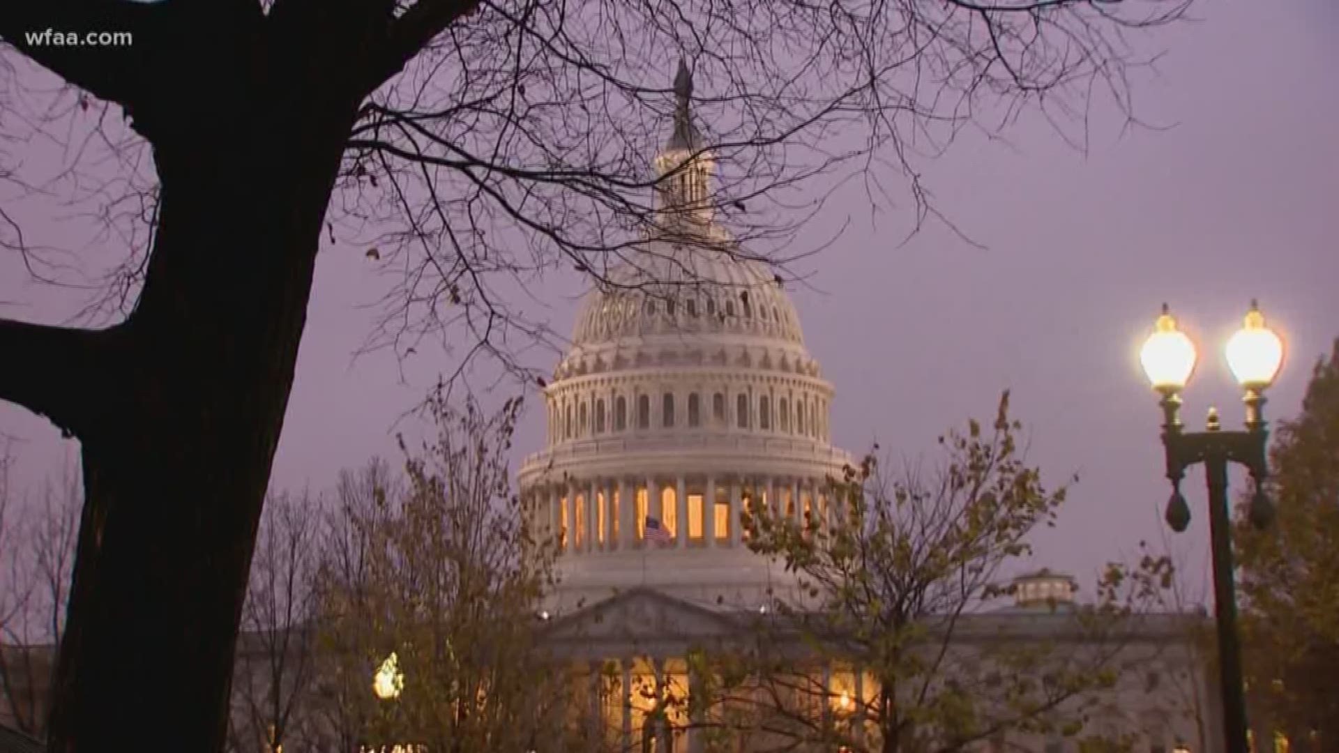 The Texas delegation in the U.S. House of Representatives voted along party lines to impeach President Trump.