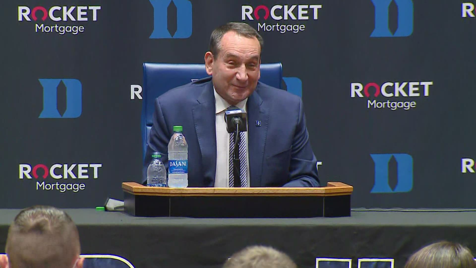 Duke head coach Mike Krzyzewski shared his reason for retiring and reflected on his career on Thursday. He's ready to give his final season all he's got.