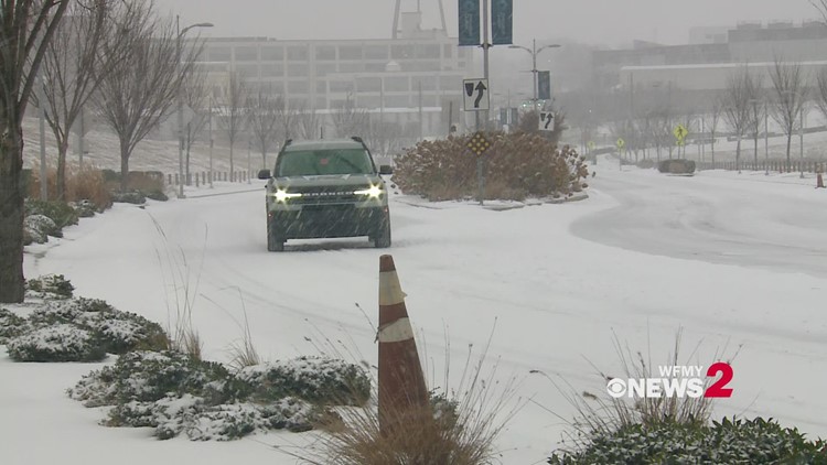 'Travel is treacherous' | NCDOT urges drivers to stay off roads